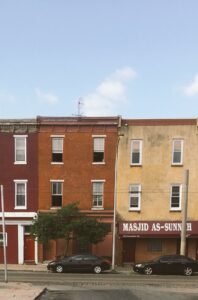 How the building looked prior to purchasing and renovating